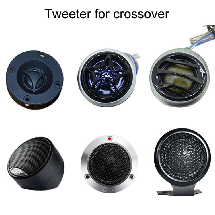 WEAH-T-5 Car Modification Tweeter Crossover Hi-Fi Audio Divider, Style: B Model 2.5UF by buy2fix