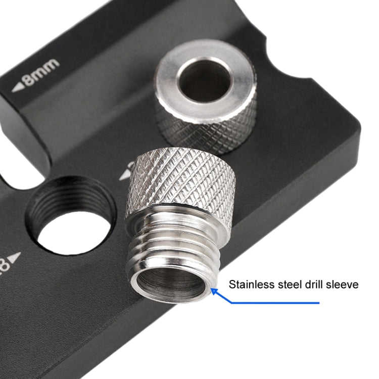 Ganwei MG0-001-0020 3 In 1 Punch Locator Woodworking Positioning Fixture Drilling Wood Doweling Jig by Ganwei