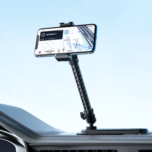 Car Phone Mount Extension Arm Double Jointed Swivel Adjustment Carbon Fiber Bracket Connecting Rod, Model: 170mm For 25.4mm Ball Head by buy2fix