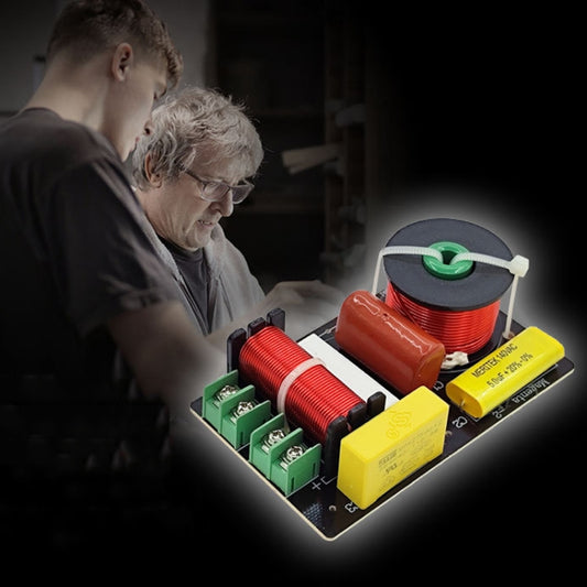 Magenta-2 High And Low 2-Way Audio Crossover Bookshelf Speaker Conversion Divider(B Model 3uF Capacitor) by buy2fix