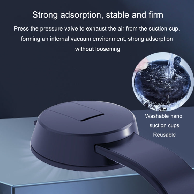 For iPad Car Tablet Holder Suction Cup Mount Car Dashboard Cellphone Stand(Black) by buy2fix