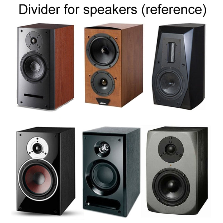 D231 High And Low 2-Way Audio Crossover Bookshelf Speaker Conversion Divider by buy2fix