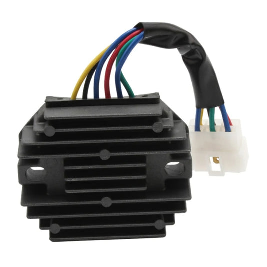 6 Pin Motorcycle Voltage Regulator Rectifier For RS5101 RS5155 15351-64600 15351-64601 M802471 by buy2fix
