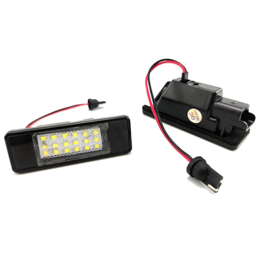 2pcs For Nissan Qashqai J10 / J11 / X-Trail / Teana License Plate Light Modification by buy2fix