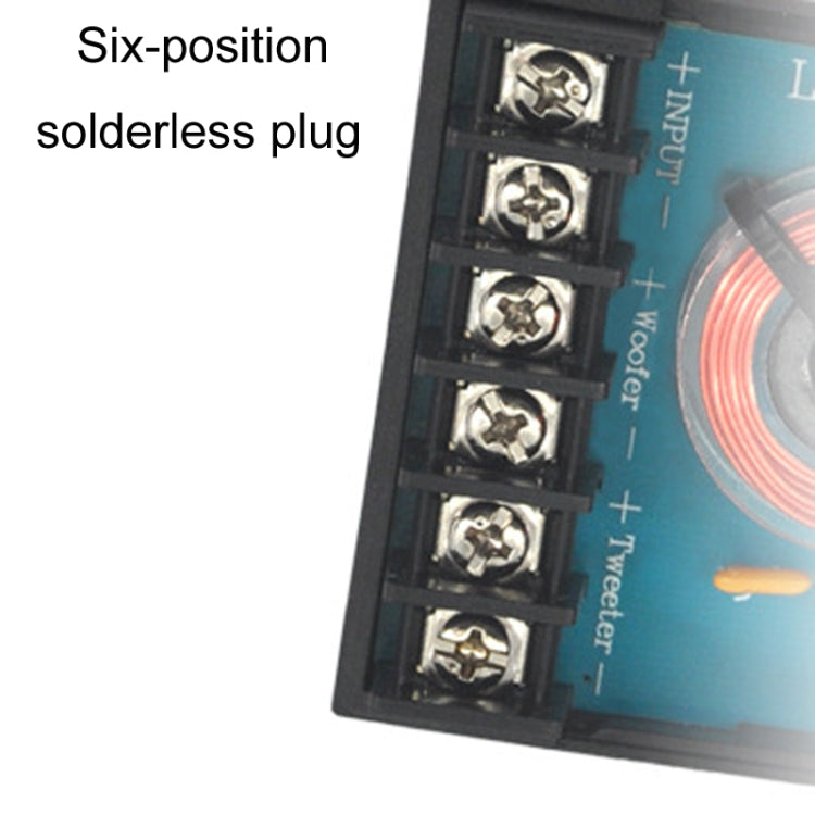 WEAH-2001 High And Low 2-Way Audio Crossover Car Speaker Conversion Divider by buy2fix