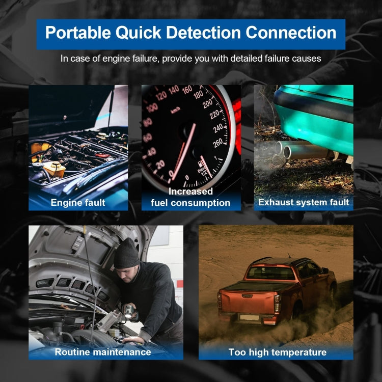 HUMZOR OBD2 Bluetooth 5.2 Car Fault Diagnostic Instrument by HUMZOR