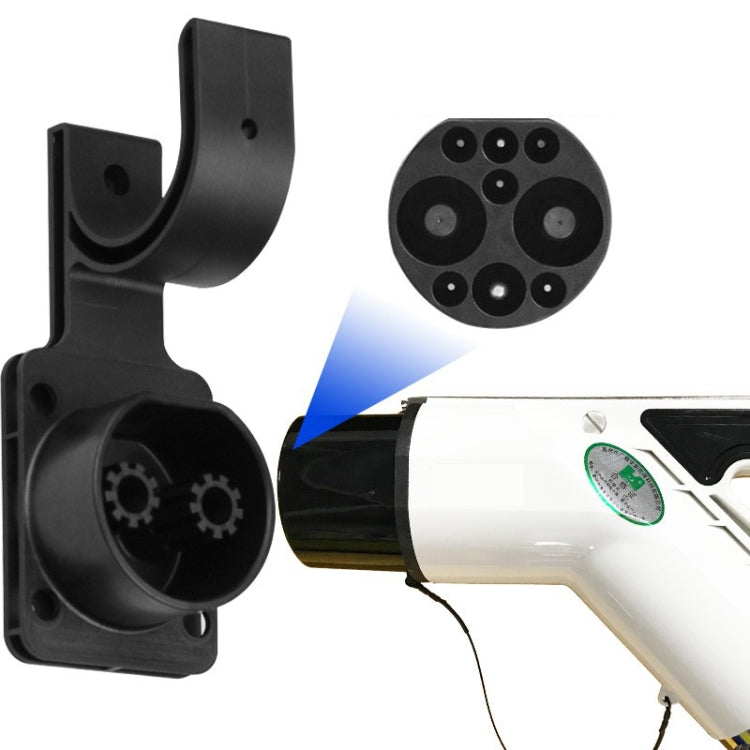 Electric Vehicle Charging Pile Hanging Wire Fixing Bracket(Black) by buy2fix