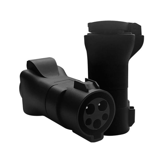 New Energy Vehicle US Standard Power Supply TYPE1 Charging Pile Converter Plug(Black) by buy2fix