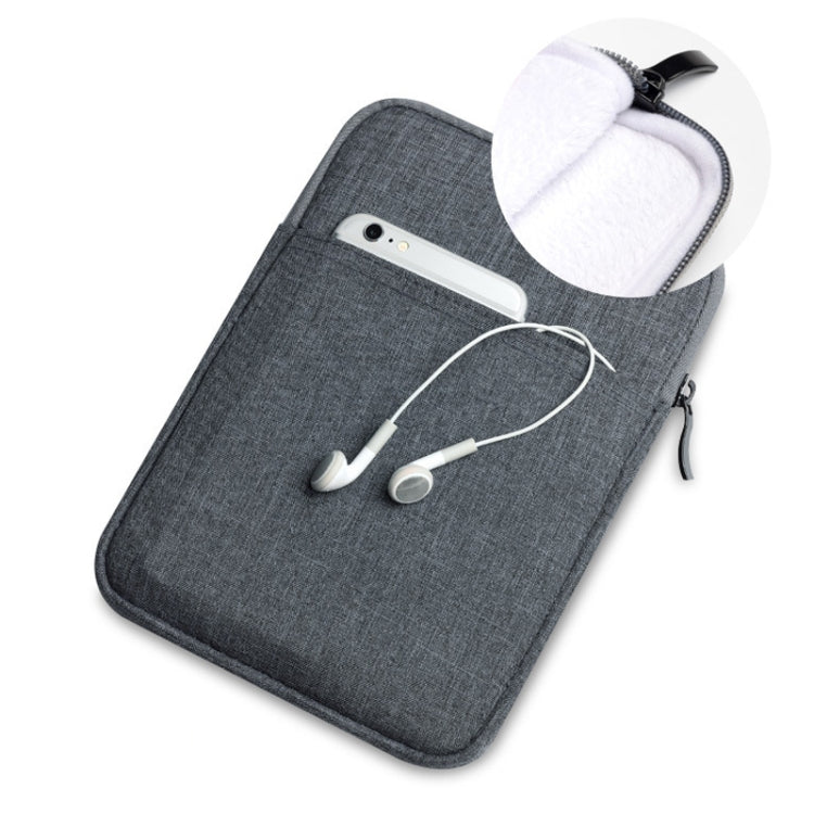 For iPad Splash-proof Pouch Sleeve Tablet Bag, Size: 10 inch(Light Gray) - Protective Bag by buy2fix | Online Shopping UK | buy2fix