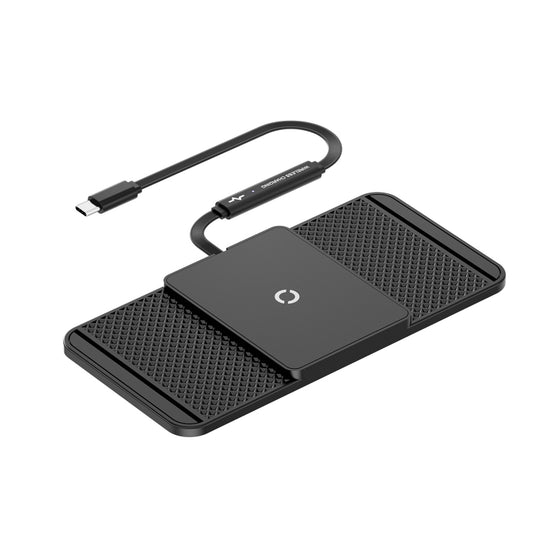 Avoid Camera Universal Car Wireless Charger Anti-slip Mat(TYPEC Interface 0.3m) by buy2fix