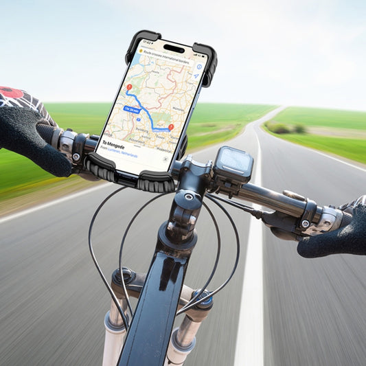 YYS-680 Motorcycle Mountain Bike Shock And Shaking Absorbing Riding Navigation Stand by buy2fix