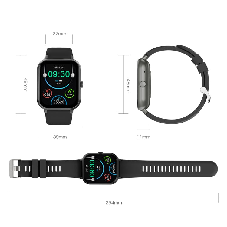 1.83 inch Touch Screen AI Voice Heart Rate / Blood Oxygen / Blood Pressure / Sleep Monitoring Bluetooth Smartwatch(Khaki) by buy2fix