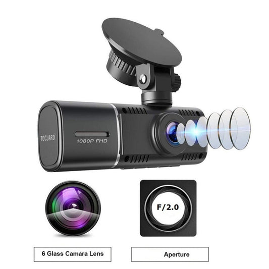 Dual Recording Front 1080+Internal 1080 HD Car Recorder by buy2fix