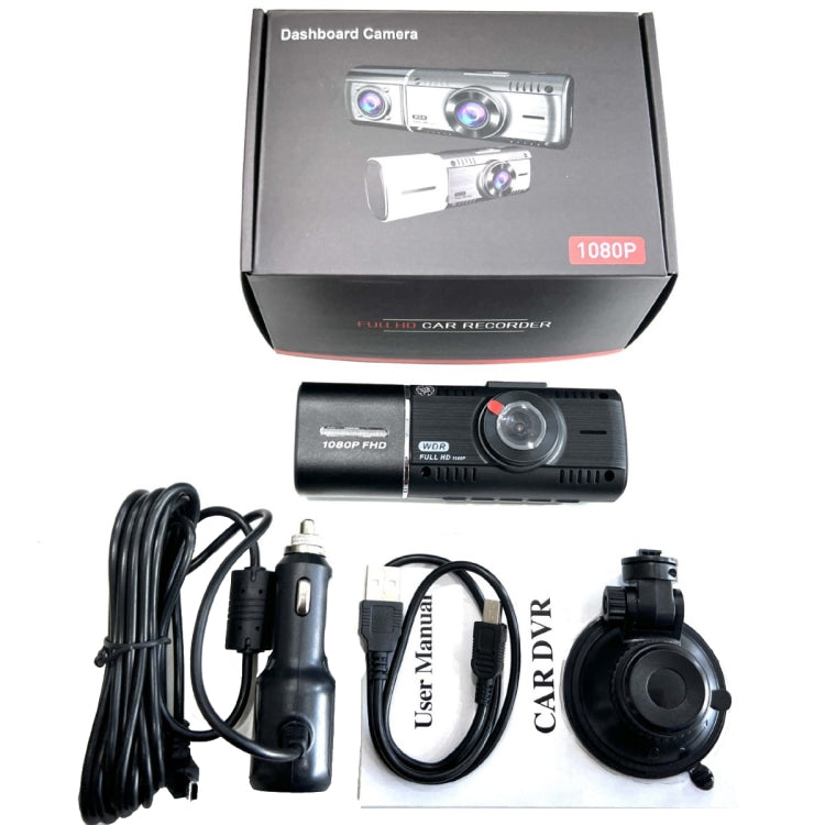 Dual Recording Front 1080+Internal 1080 HD Car Recorder by buy2fix