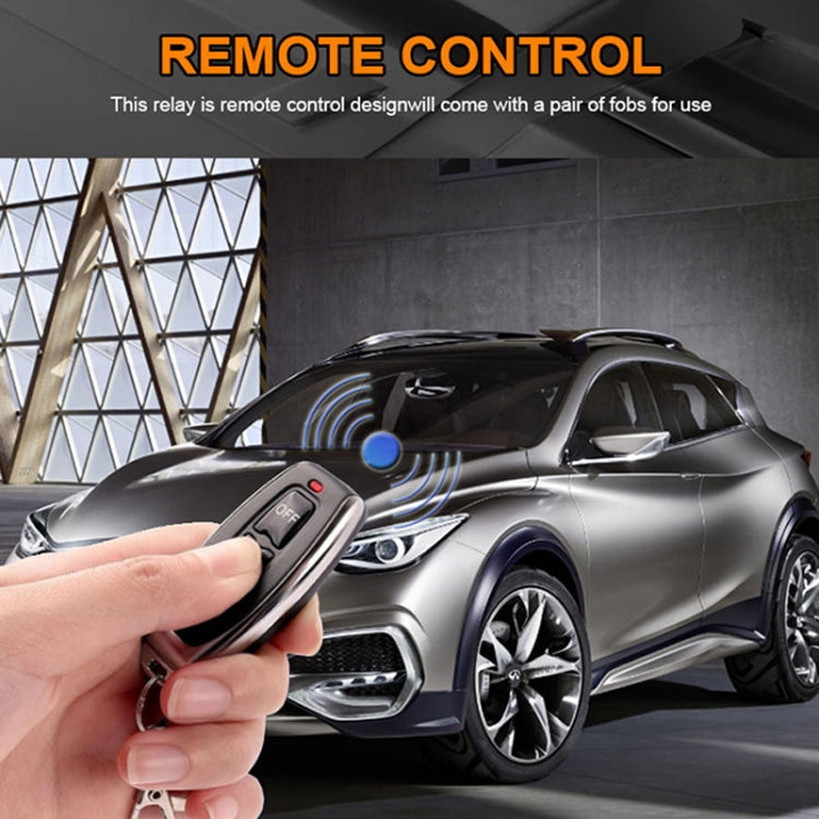 Car Battery Disconnectors Remote Control Smart Disconnect Switch, Style: Intelligent With Digtal Display by buy2fix