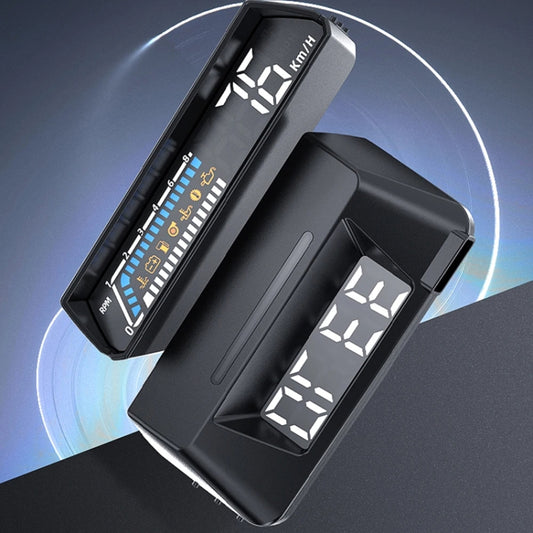 Head-up Display OBD Multi-function Vehicle Instrument Oil Temperature Gearbox Monitoring Screen(S101) by buy2fix