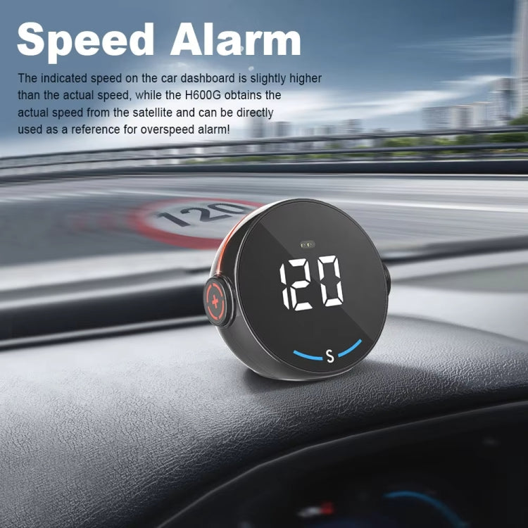Head-up Display USB Powered Car GPS Altitude Meter(H600G) by buy2fix