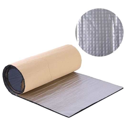 400x250x10mm Car Thick Aluminum Foil Hood Heat And Sound Insulation Pad by buy2fix