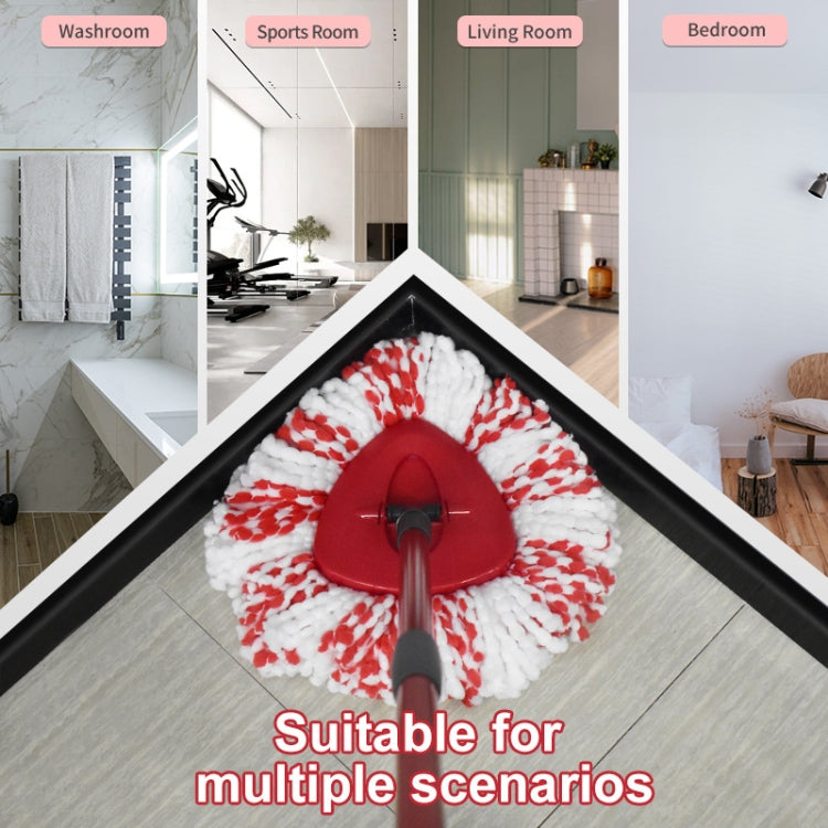 For Vileda / O-Cedar EasyWring Spin Mop Replacement Pad Microfiber Rag(Red) by buy2fix