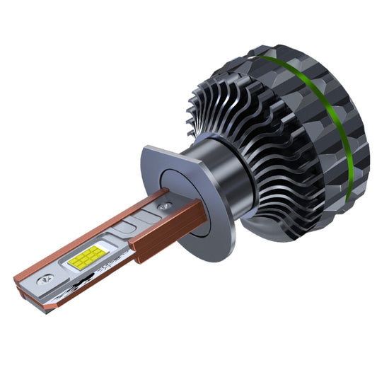 Pair 150W Four Copper Tube 24 LED Spotlight Car Headlight, Bulb: H1 by buy2fix