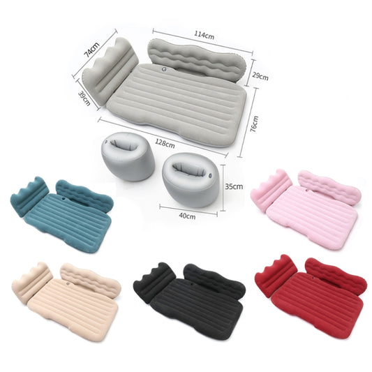 Car Inflatable Bed Multifunctional Outdoor Camping Sleeping Mat, Color: Dark Green by buy2fix