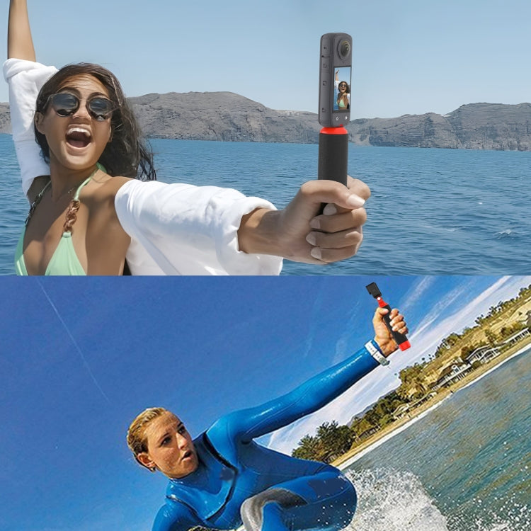 Water Floating Grip with 1/4 Inch Screw and Thread For Action Camera Accessories by buy2fix