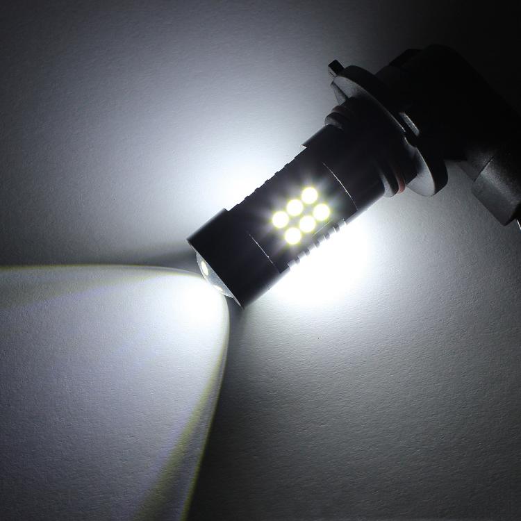 1pair Automotive High-power LED White Light Fog Lamp(9006) - Fog / Driving Lights by buy2fix | Online Shopping UK | buy2fix