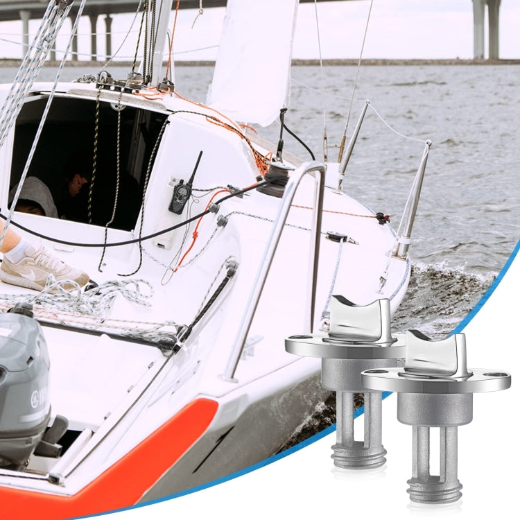 Stainless Steel Water Plug For Kayak Stern Drain, Set: 1pc by buy2fix