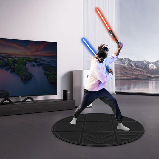 DEVASO VR Glasses Sport Game Simulation Floor Mat(Black) by DEVASO