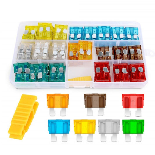 130pcs/Set Blade Fuse AWG Fuse Holder(No.14) by buy2fix