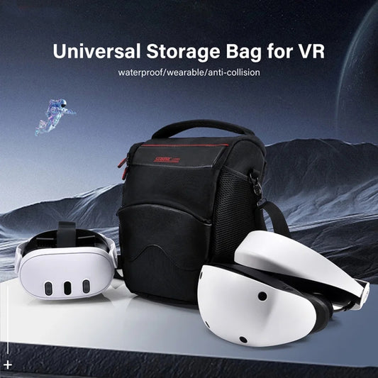 STARTRC GAMES VR Universal Storage Bag Handheld Crossbody Bag(Black) by STARTRC GAMES