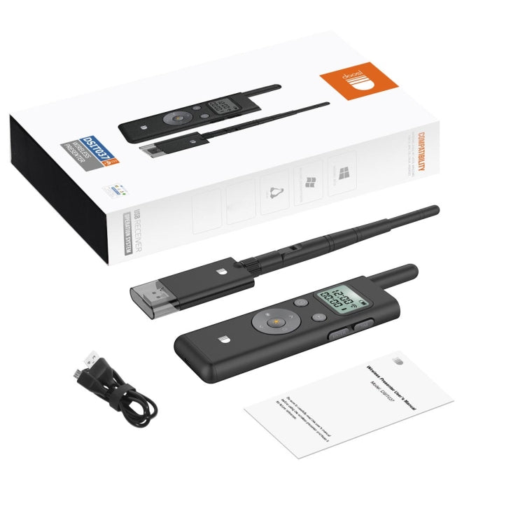 Doosl DSIT037 300m Long Distance Laser Remote Control Green Light Page Turner by Doosl