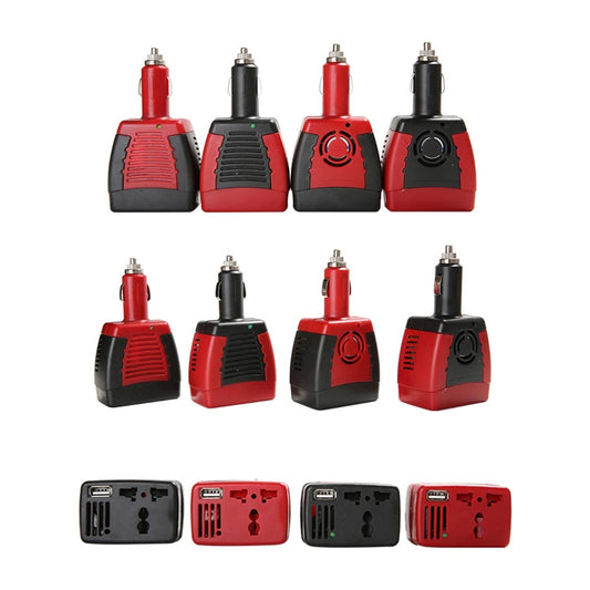 75W Car Inverter Voltage Conversion USB Port Charger, Color: 12 To 110V 0.5A Black by buy2fix