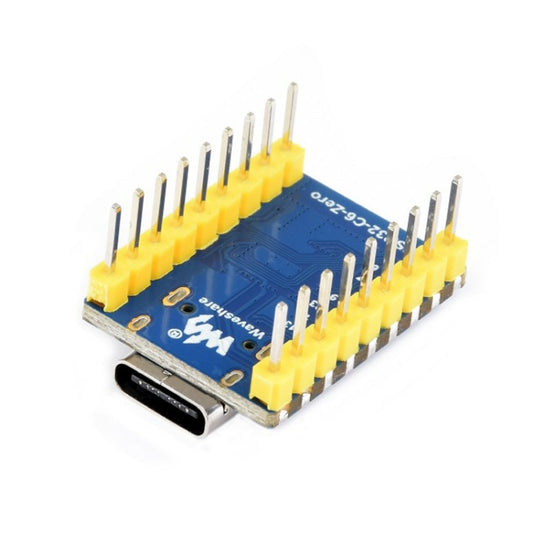 Waveshare ESP32-C6 Mini WiFi 6 & Bluetooth 5 Dual Processors Development Board, Spec: Zero-M by Waveshare