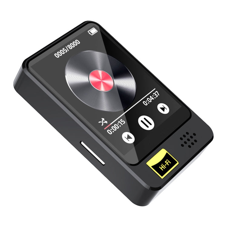 MP3 / MP4 Music Player Bluetooth Radio E-book Playback Walkman, Memory: No TF Card(Black) by buy2fix