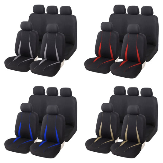 Cars All Seasons Universal All-Inclusive Fabric Seat Cover(33055 Blue) by buy2fix