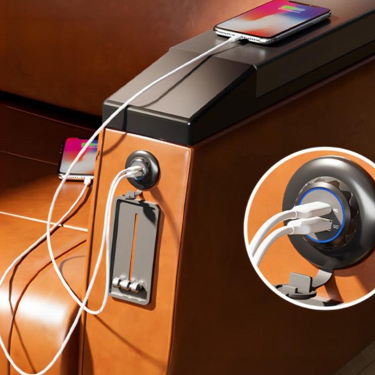 30W Car Ship Mobile Phone Fast Charging Modified USB Charger, Specifications: QC3.0+PD by buy2fix