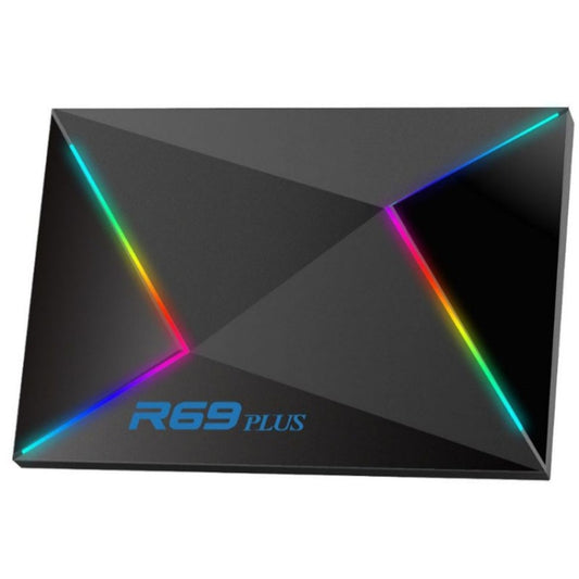 4G+32G AU Plug R69PLUS Allwinner H728 Octa-Core ARM Cortex A55 Android 14 Network Box Player by buy2fix