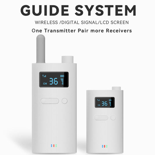 2.4G Wireless Office Conference Tour Guide Explainer One-way One-to-Many Explainer Microphone, Style: YWI22 Transmitter by buy2fix