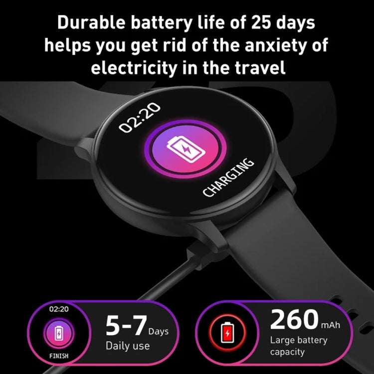 Bluetooth Talk Smartwatch Multi-Function Monitor Heart Rate / Blood Pressure / Blood Oxygen / Sleep(Black) by buy2fix