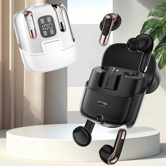 J17 In-Ear Bilateral Stereo Couple Wireless Bluetooth Earphone(Black) - Bluetooth Earphone by buy2fix | Online Shopping UK | buy2fix