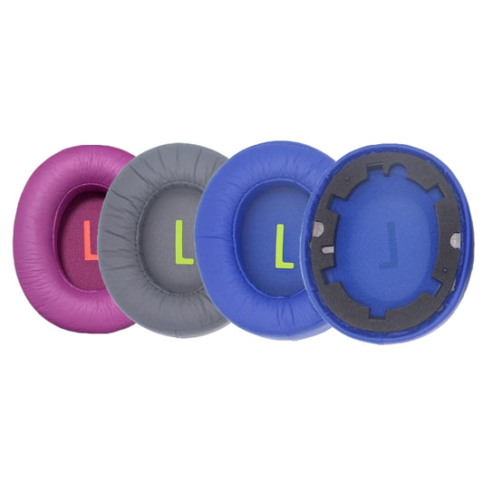 1pair For JBL JR460NC Headphone Leather Sponge Cover Earmuffs(Blue) by buy2fix