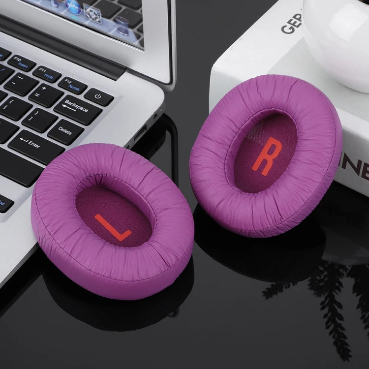 1pair For JBL JR460NC Headphone Leather Sponge Cover Earmuffs(Titanium-color) by buy2fix