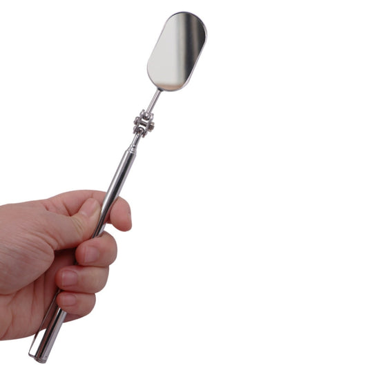 Car Universal Folding Telescopic Inspection Mirror Underbody Inspection Endoscope(Oval) by buy2fix