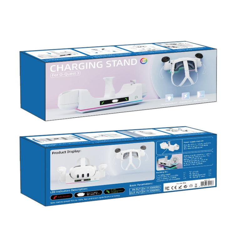 iplay Universal VR Storage Rack Charging Wall Mount with RGB Lighting by iplay