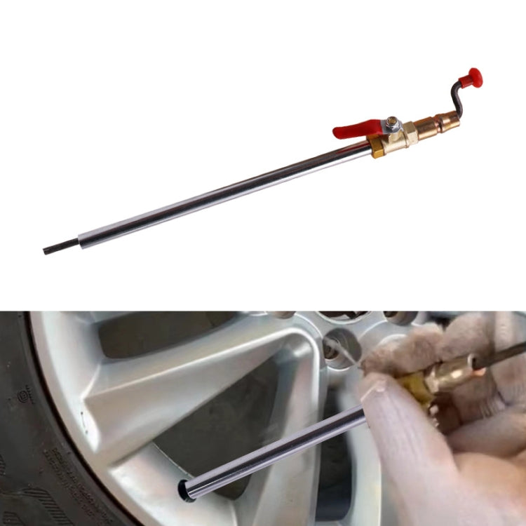 Car Tire Hand-crank Fast Inflation Rod Universal Air Filling Rod Without Meter by buy2fix