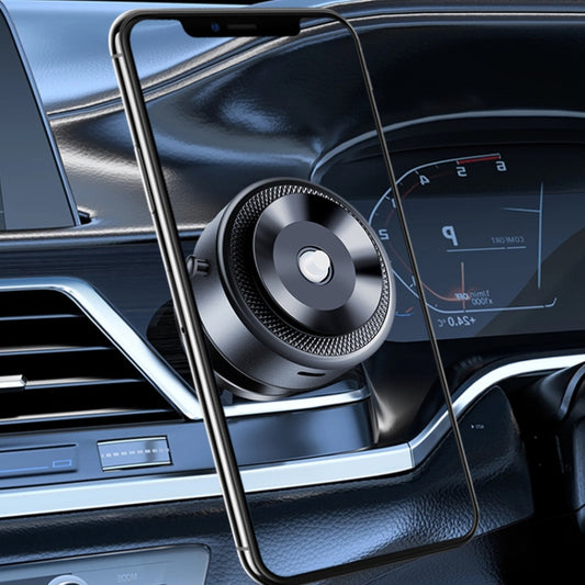 AIMITE M12 Car Phone Magnetic Rotating Holder Vacuum Suction Cup Strong Magnetic Support Bracket(Silver) by AIMITE