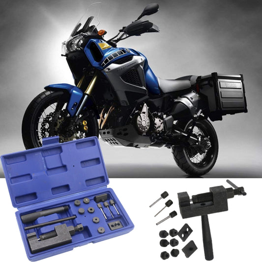 14pcs / Set Motorcycle / Beach Bike / Bicycle Repair Universal Chain Removal Tool Set by buy2fix
