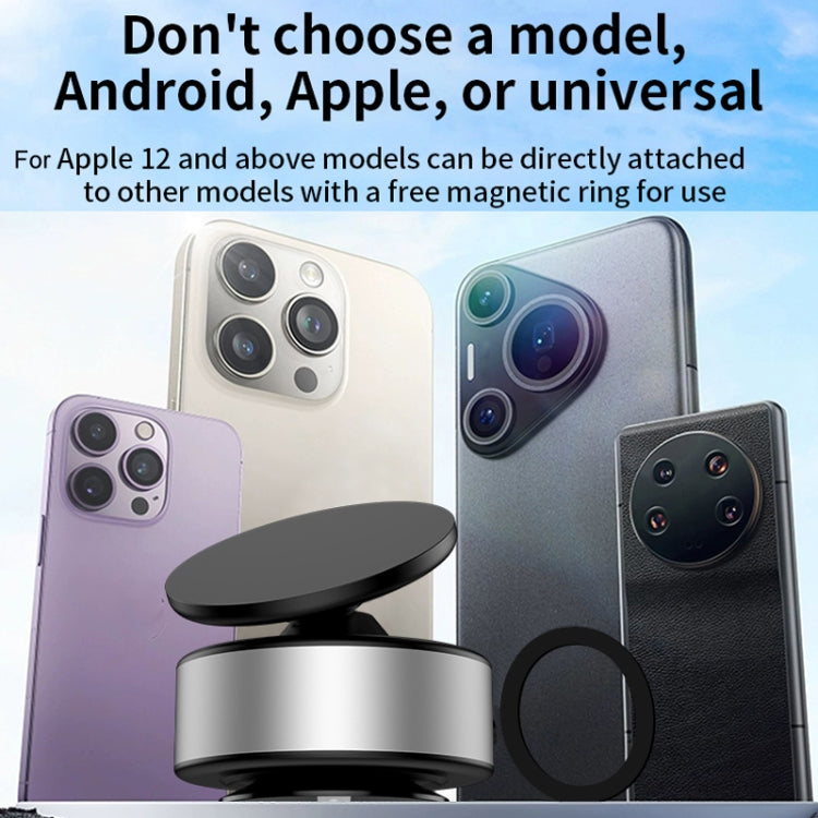 AIMITE X11 Car Vacuum Adsorption Cell Phone Magnetic Holder Universal Adjustable Navigation Support Bracket(Black Ordinary Model) by AIMITE