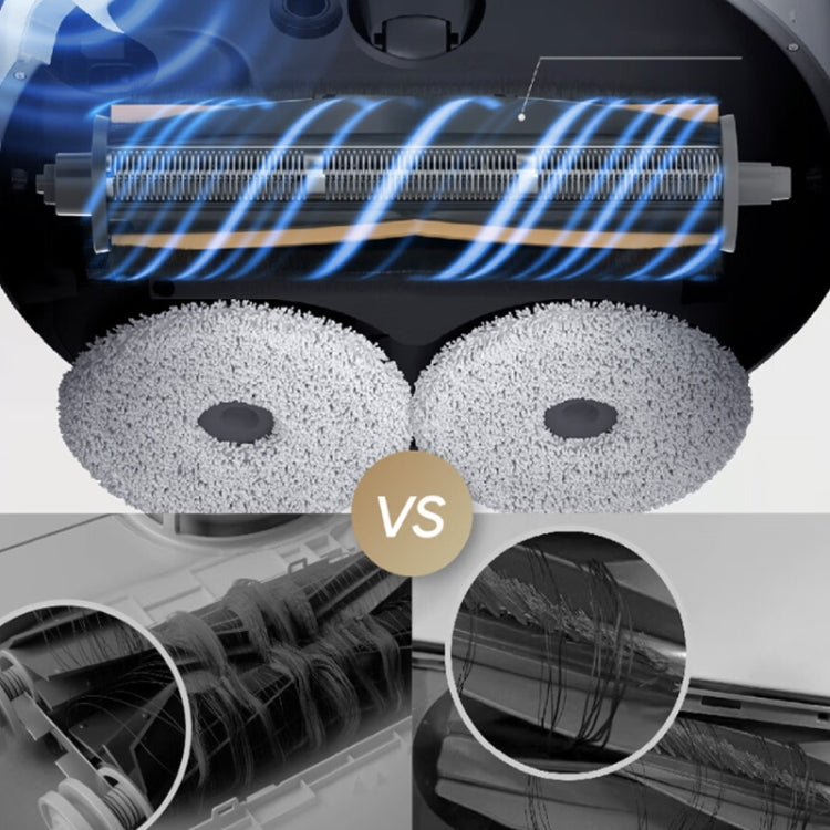 For Dreame S40 Pro Ultra / S40 Sweeping Robot Replacement Parts Roller Brush by buy2fix